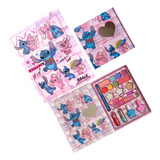 Kit Maquiagem Infantil Criança Lilo Stitch Box 23 Itens