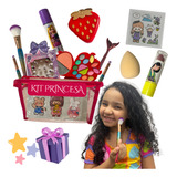 Kit Maquiagem Infantil Kawaii Menina Criança Presente Make