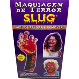 Kit Maquiagem Terror Halloween Zumbi Carnaval Cosplay Slug Maquiagem