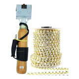 Kit Maquina P/ Riscar Frisar Chinelo E Pneus 220v Strass