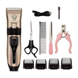 Kit Maquina Silenciosa Tosa Cachorro Gato Cãogrande110v/220v