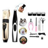 Kit Maquina Tosador + Aparelho Acabamento Pet Cães Gatos