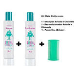 Kit Mata Piolho - Abelha Rainha - Shampoo E Condicionador