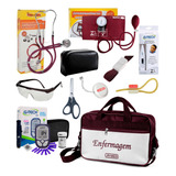 Kit Material De Enfermagem Premium Completo + Glicose G-tech