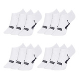 Kit Meia Sapatilha Feminina Puma 12 Pares Tamanho 34-39
