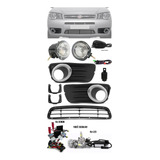 Kit Milha Grade Central Palio Siena Economy + Xenon Ou Led