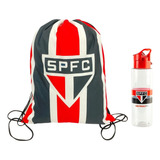 Kit Mochila E Garrafa São Paulo Oficial - Sude