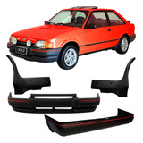 Kit Moldura Lateral + Parachoques Escort Xr3 1987 A 1989 Mk4