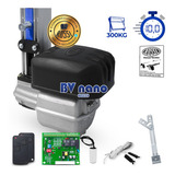 Kit Motor Bv Nano Turbo Rossi Portão Basculante 300kg 1/4cv Cor Preto 110v