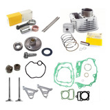 Kit Motor Cg 125 Titan 2000 Até 2001 Guarnição Juntas Biela