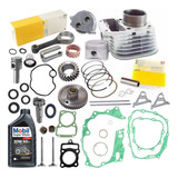 Kit Motor Cg Titan Fan 125 02 À 08 Biela Bomba Óleo Comando