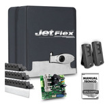 Kit Motor Portão Eletrônico Dz Ppa Jet Flex 1/4 Ultra Rápido