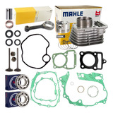 Kit Motor Titan 2002 Fan 125 Até 2008 Biela Juntas Válvulas