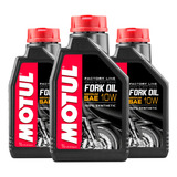 Kit Motul Fluido Fork Oil Factory Line 10w Medium 3 Litros