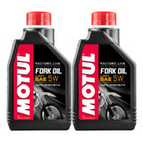 Kit Motul Fork Oil Factory Line 5w Light 2 Litros