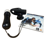 Kit Move Ps3 + Camera + Jogo (joystick Sem Fio Playstation)
