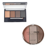 Kit Multi Face Iluminador Vivai+sombra Sobrancelha Ruby Rose