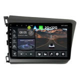Kit Multimidia 9 Polegadas Android Honda Civic 2012 A 2016