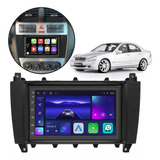 Kit Multimidia Android Auto Classe C 2005 A 2007 Bluetooth
