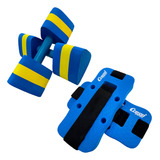 Kit Natação Hidroginástica Cressi Caneleira Halter 2-3 Kg