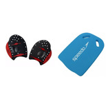 Kit Natação Speedo Palmar Power Padlle + Prancha Acquajet 