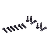 Kit Nipple Alumínio Anodizado Preto 64 Unidades