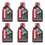 Kit Óleo Fluido Garfo Motul Fork Oil Expert 20w C/ 6 Litros