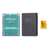 Kit Opl Fmcb + Mx4sio + Mc 64 Mb + Sd 128gb Ps2 Fat