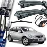 Kit Palhetas Limpador Parabrisa Silicone Original + Traseira