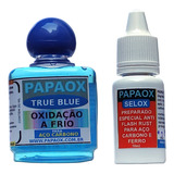 Kit Papa-ox Oxid. Negra A Frio True Blue 30ml + 1 Acess.
