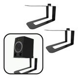 Kit Par De Suportes Para Monitor De Áudio Caixa De Som Mesa