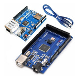Kit Para Arduino Mega 2560 + Ethernet Shield W5100 + Cb Usb