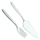 Kit Para Bolo 1 Espatula E 6 Garfos Elegance Meridional