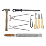 Kit Para Ferrar Casqueamento Profissional Equinos Muares