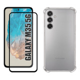 Kit Para Galaxy M35 5g - Película 3d + Capa Tpu