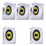 Kit Para Home Theater 5.0 Arandelas Embutir Jbl Ci Plus 600w