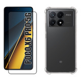 Kit Para Poco X6 Pro 5g - Película 3d + Capa Tpu