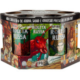 Kit Para Presente Roleta Russa C/ 6 Latas 350ml + Copo