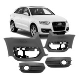 Kit Parachoque Audi Q3 2011 2012 2013 2014 2015 C/ Molduras