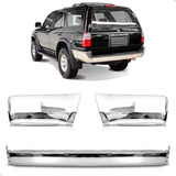 Kit Parachoque Traseiro Hilux Sw4 1999 A 2004 + Par Polainas
