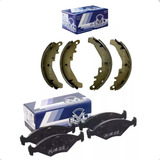 Kit Pastilha Dianteira Sapata Traseira Syl Palio Siena Fire