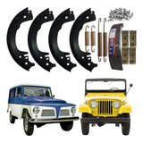 Kit Patim Com Lonas E Molas Jeep Rural Ford Willys 60/83