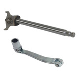 Kit Pedal Cambio + Eixo Seletor De Marcha Honda Crf 230