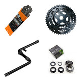 Kit Pedivela Bike Aro 24/26 Movimento Rolamentado Corrente