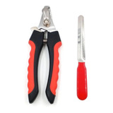 Kit Pet Banho Tosa Medio/grande Caes E Gatos Alicate + Lixa
