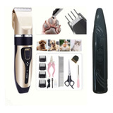 Kit Pet Maquininha De Acabamento + Tosador Cachorros E Gatos