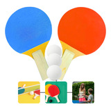 Kit Ping Pong Bien 2 Raquetes + 3 Bolinhas