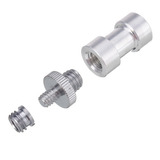 Kit Pino Engate Rapido Tripé Rosca Femea 1/4 E 3/8 + 2 Adapt