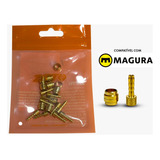 Kit Pino Oliva E Conector Ztto Para Freio Hid. Magura 10und