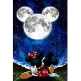 Kit Pintura Com Diamantes Mickey Mouse 30x40 